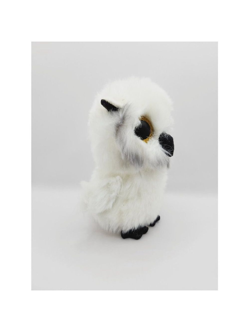 Ty Beanie Boo 'Austin' the White Owl (6 inch) - Picture 2 of 5
